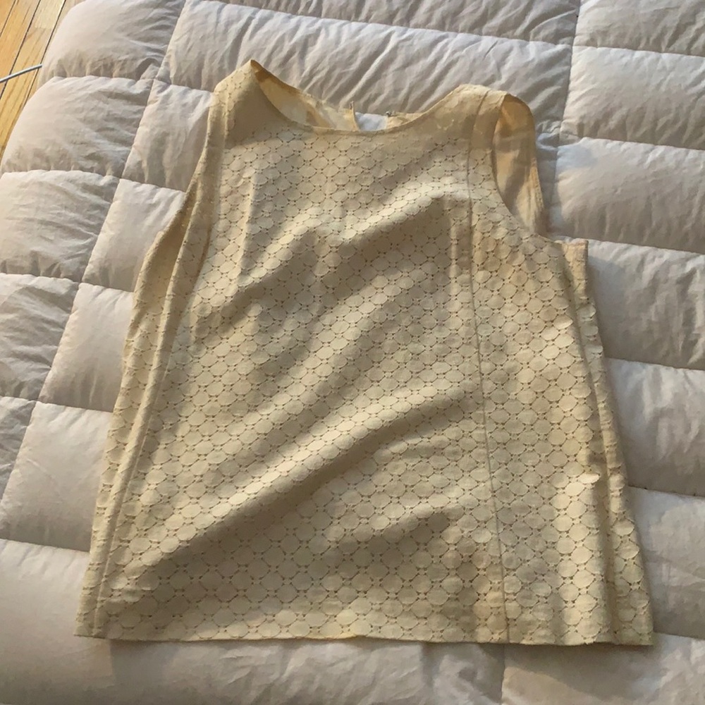 Loft M white blouse